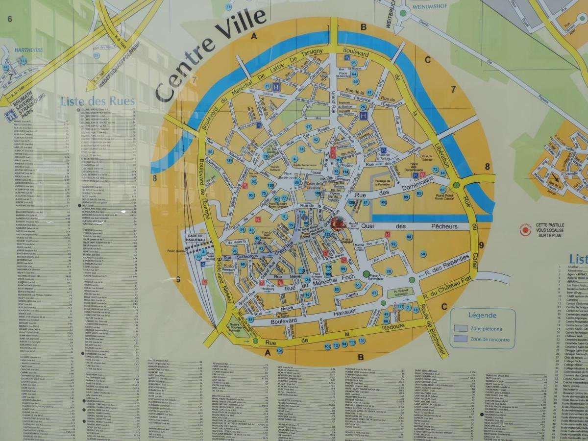 Appart'Azur Haguenau - Centre Grand'Rue - Logements Entiers Pour Voyageur Pro エクステリア 写真